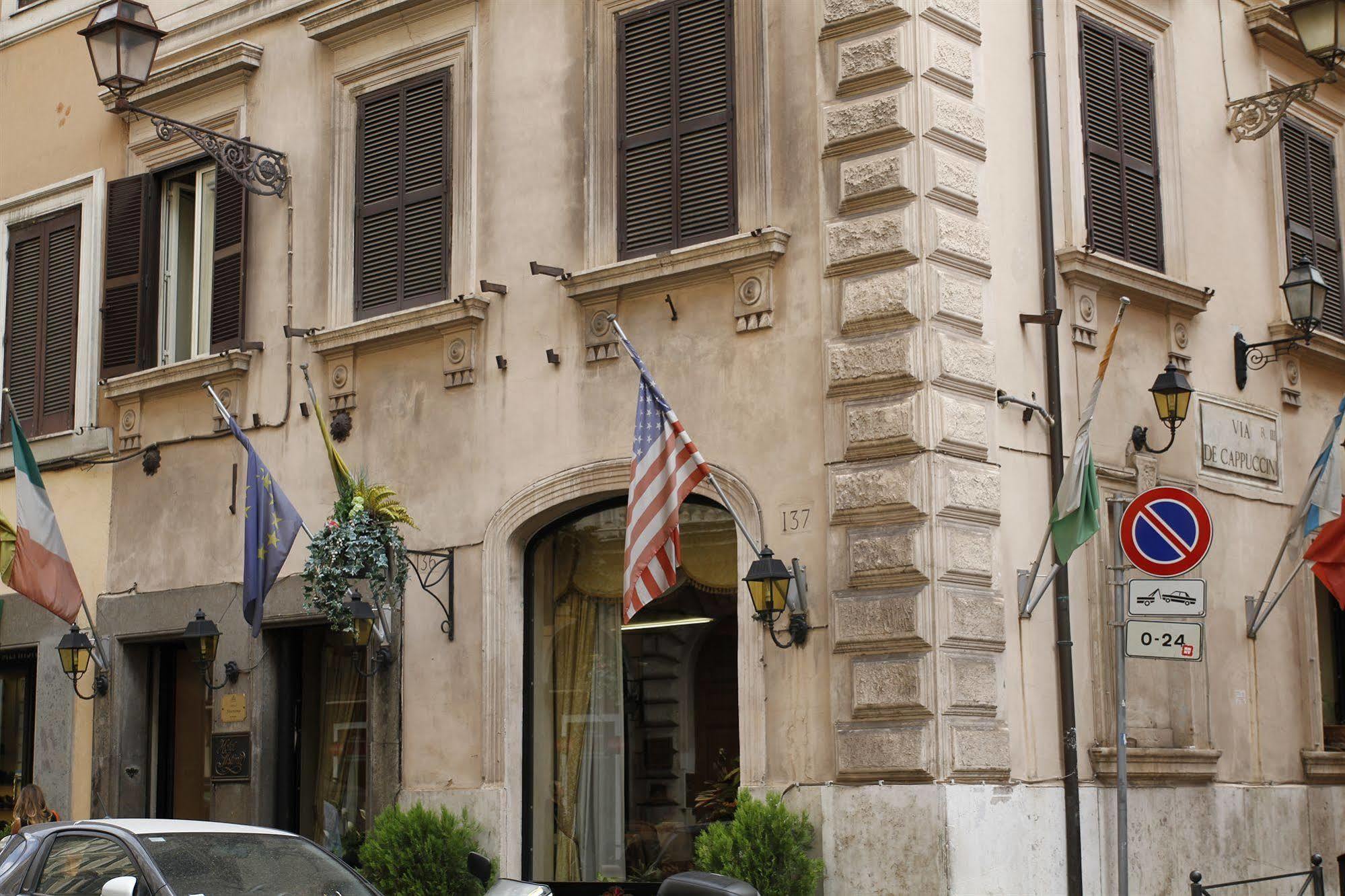 Hotel Sistina Roma Eksteriør bilde