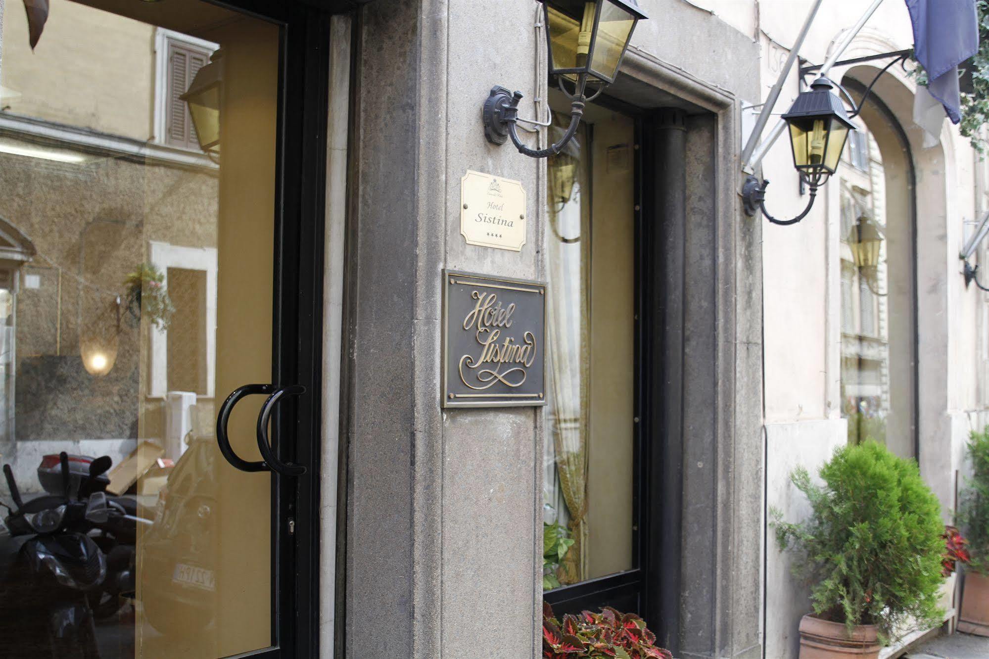Hotel Sistina Roma Eksteriør bilde