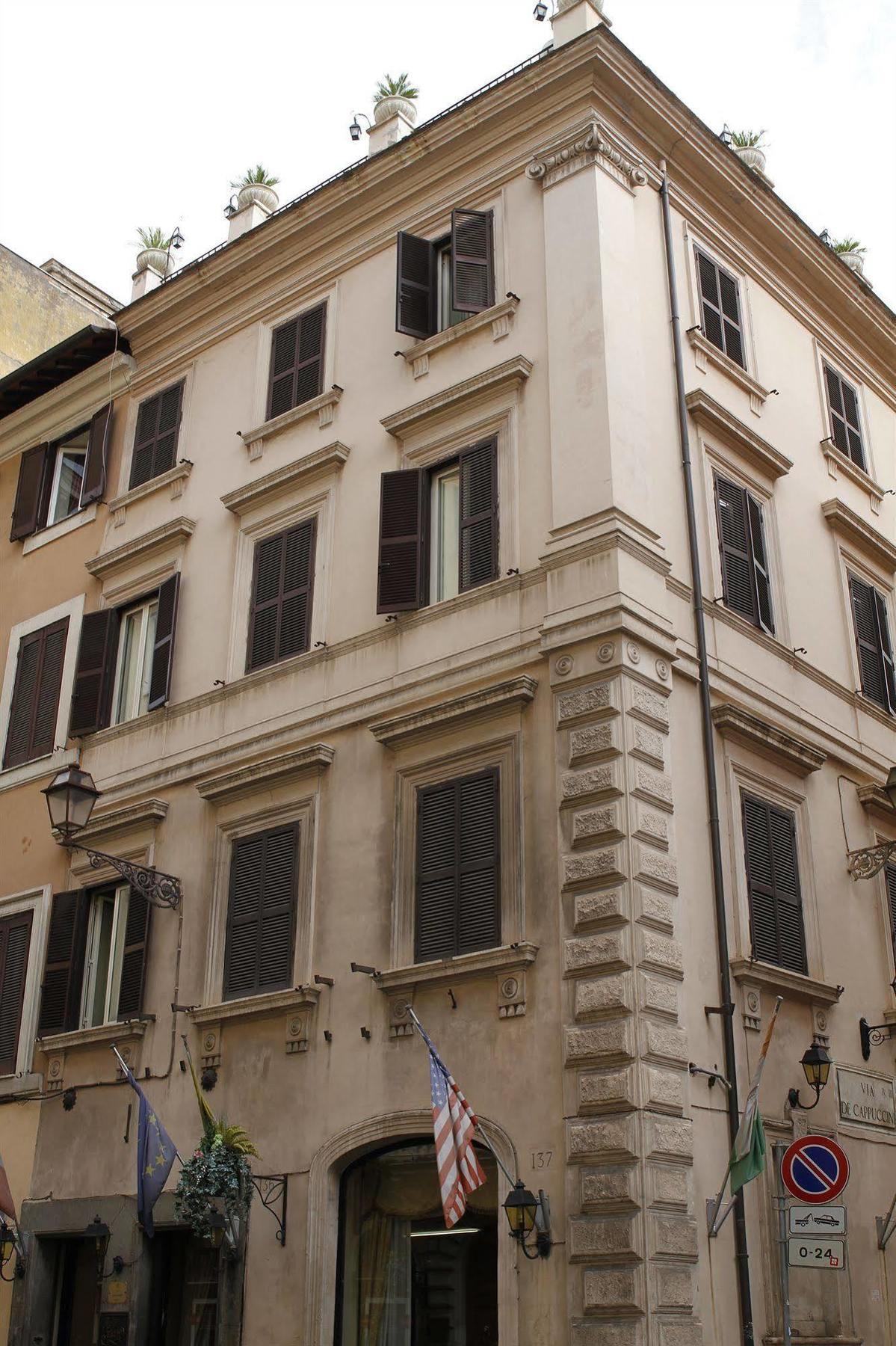 Hotel Sistina Roma Eksteriør bilde