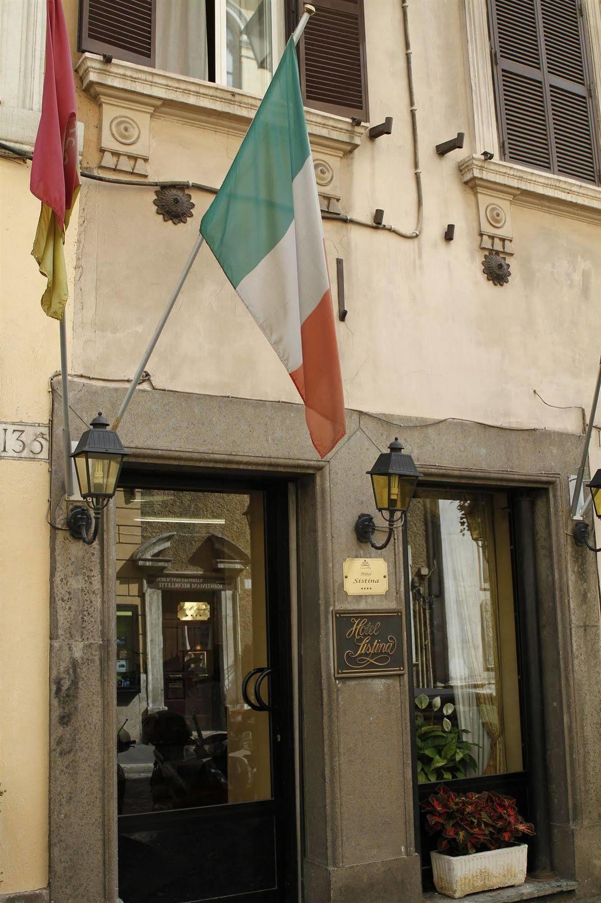 Hotel Sistina Roma Eksteriør bilde